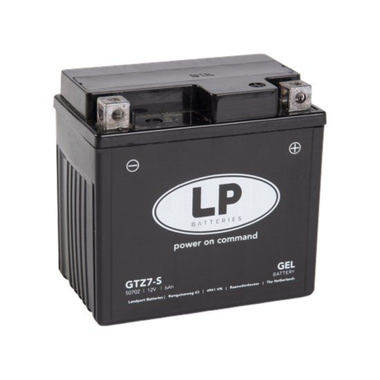LANDPORT GTZ7-S MOTOR GEL ACCU 12V 6.0AH - 50702 - Universeel - Motor, Scooter, Brommer