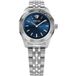 Versace VE9CA0124 Greca Time Petite Montre Femme - Acier Argenté - Cadran Bleu - Verre Saphir