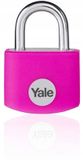 Yale Aluminium Hangslot Roze - Compact & Veilig
