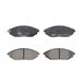 Ferodo FDB4669 Remblokken, 4 stuks | Compatibel met: CHEVROLET SPARK