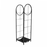 WERKA PRO Houten rek voor binnen, hoogte 122 cm