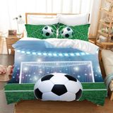 3D Voetbal Beddengoedset pour Enfants, Microfibre