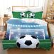 3D Voetbal Beddengoedset pour Enfants, Microfibre