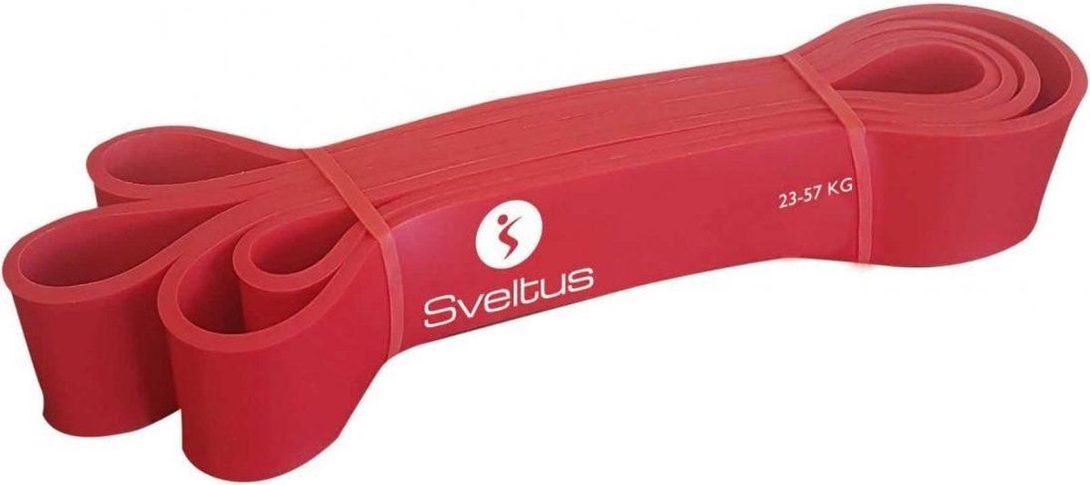 Sveltus Power Band rood 23-57 kg