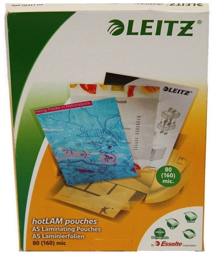 Leitz 33817 Laminatorzakken - Transparant - 100 stuks