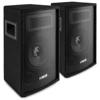 Vonyx SL8 speakerset - Set van twee 8'' boxen van 400W (setvermogen 800W maximaal)