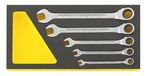 JUEGO Stahlwille TCS 17/5 Steek-ringratelsleutelset Sleutelbreedte (metrisch) 8 - 19 mm