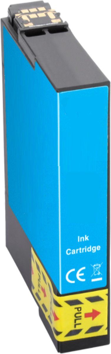 InktDL Compatible inkt cartridge cyaan voor Epson Expression Home XP5200, XP5205, WorkForce WF2960DWF, WF2965DWF (503XL)