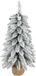 HOMCOM Sapin de Noël artificiel 90 cm, 107 branches, PVC, Vert