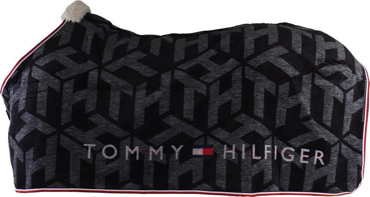 Tommy Hilfiger Equestrian Zweetdeken Performance Dralon Mono - Dark Blue - 175 Cm