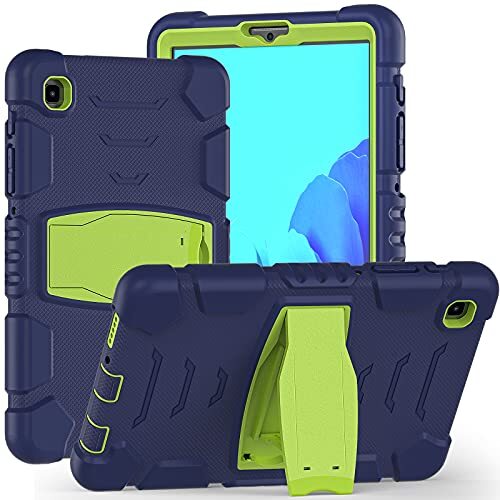 Edikesy Amazon Brand - hoes voor Samsung Galaxy Tab A7 Lite 8,7 inch, robuust, heavy duty, stootvaste beschermhoes met klapstandaard schouderriem