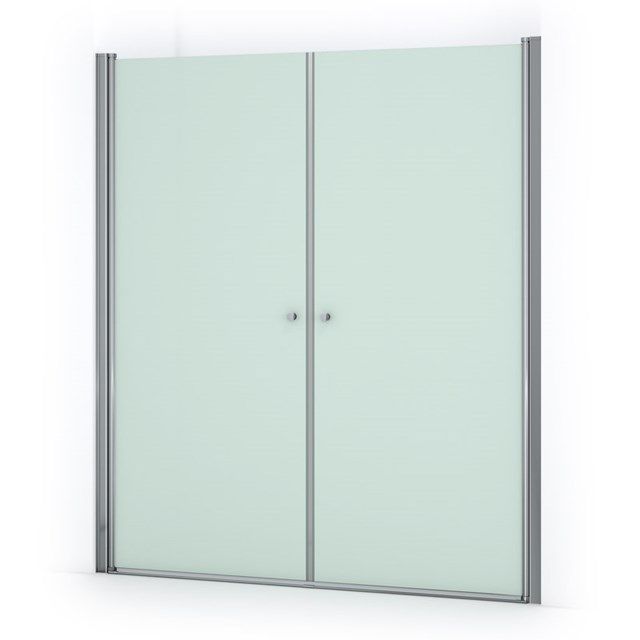 Maxaro Douchedeur Zircon Comfort 175cm Pendeldeur Matglas Chroom - 6095852443499