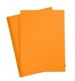 15x Oranje vel A4 - Hobbypapier - Knutselmaterialen