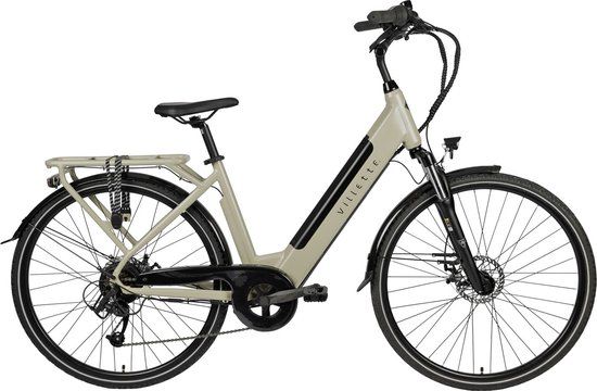 Villette L' Amant elektrische damesfiets 13Ah 7sp 28 inch greige