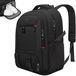 Sac à dos pour ordinateur portable 17,3 pouces - Étanche avec compartiment à chaussures - Noir