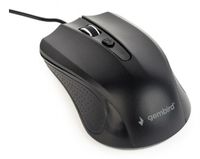 Gembird MUS-4B-01L muis Kantoor Ambidextrous USB Type-A Optisch 1200 DPI Zwart