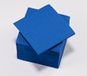 LE NAPPAGE ARTS DE LA TABLE 50 servetten met microreliëf 24 x 25 cm 2 V 100% Nature Donkerblauw - FSC, 71308