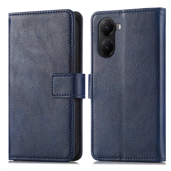 imoshion Luxe Bookcase voor de Xiaomi Poco X7 Pro - Donkerblauw