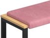 vidaXL Coussin de canapé velours Rose 60 cm
