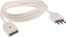 Poly Pool PP0385 extension d'alimentation Intérieur 5 m Blanc