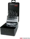 Ruko set metaalboren gewalste HSS-R 1 - 13mm 25 delig