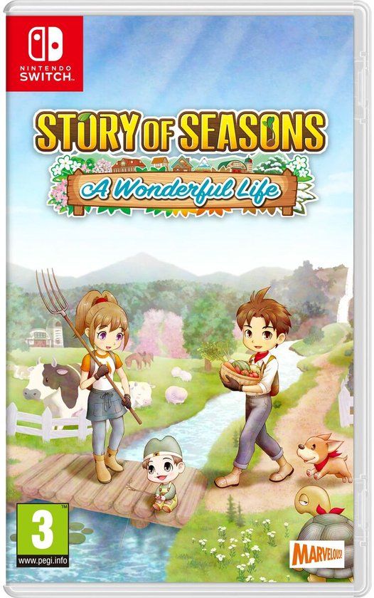 Marvelous Story of Seasons: A Wonderful Life Nintendo Switch
