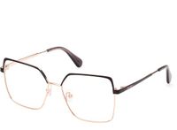 MAX&Co. Bril MO5097 033 Rose Gold Rechthoekig Metaal Vrouwen