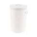 Compactor Panier à linge pliable rond 'Bamboo' - Blanc - 3370910099096