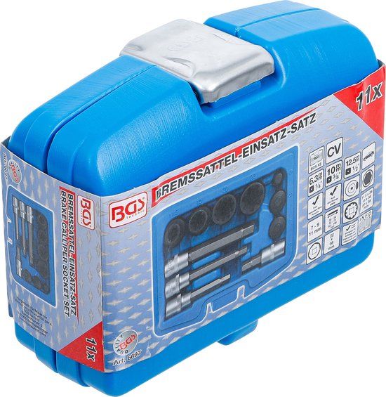 BGS 6697 | Jeu de douilles pour étrier de frein | 11 pièces