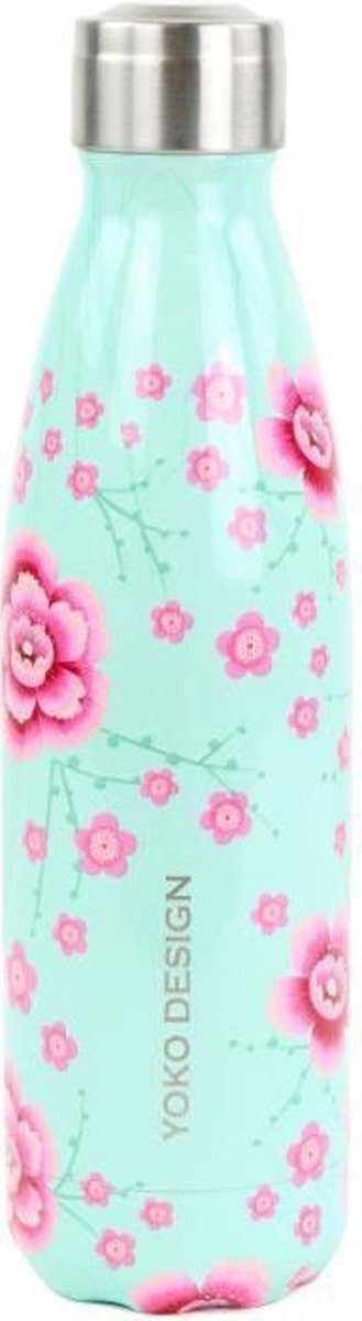 YK Design YOKO DESIGN Thermosfles 500 ml Cherry Blossom-patroon