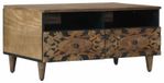 Maison Exclusive - Table basse, marron, 80 x 54 x 40 cm, manguier massif