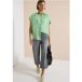 cecil Basic blouse met overhemdkraag in effen kleur