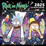 Calendario Pyramid Lizenzen Rick and Morty 2025 30x30 Broschürenkalender