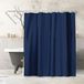 Americanflat 180x200 Douchegordijn - Waterbestendig Lang Douchegordijn met Duurzame Metalen Ringen en 12 Haken - 100% Polyester - Blauwe Badkamergordijnen