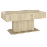 VidaXL Salontafel Sonoma-eik, 96x50x45 cm, houtvezel