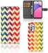 B2Ctelecom Book Case voor Samsung Galaxy A33 5G - Zigzag Multi Color