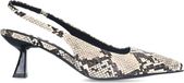 Sacha Dames Slingback Pumps Snake Print Maat 38