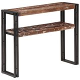 VidaXL Table murale 90x30x75 cm bois recyclé massif