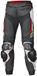 Held Grind II Zwart Wit Rood Leren Motorbroek - Broek