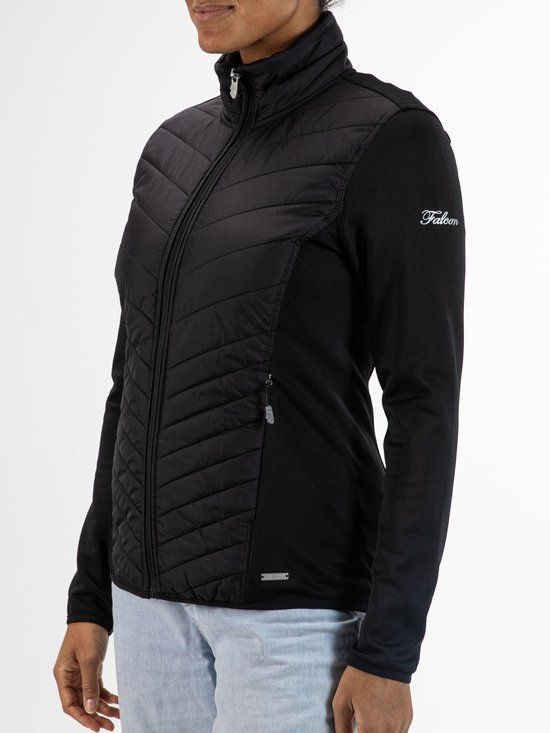 FALCON - Laura Midlayer Dames Zwart S