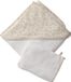 Vertbaudet Set met aanpasbare badcape + washandje HYGGE