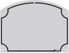 Vplast Panneau d'écurie pour chevaux - 70 x 95 mm - Soins des chevaux - Plaque nominative cheval - ABS
