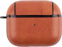 By Qubix Qubix AirPods 3 hoesje - Leer - Leather series - Oranje