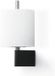Vipp 4 reserve toiletrolhouder RVS met zwart