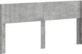 vidaXL Hoofdbord Béton Gris PB