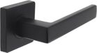 Intersteel Deurkruk Hera op vierkant rozet mat zwart