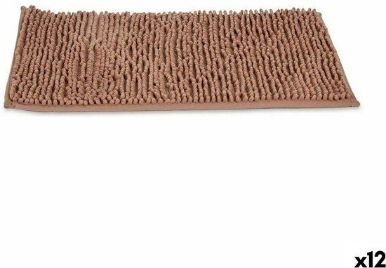 Badkleed Natuurlijk 59 x 40 x 2,5 cm (12 Stuks)