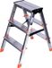 Krause Dopplo échelle d'escalier double Argent