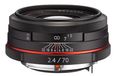 Pentax HD DA 70mm F2.4 Limited Téléobjectif - Noir