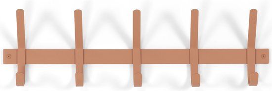 Spinder Design Dexter 5 Wandkapstok - Clay Terra - 70 cm